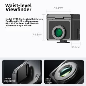 Ulanzi | Aluminum Waist-level Viewfinder 28mm Focal Length
