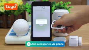 Bel Rumah Wireless Multifungsi KERUI WM5221 Tuya RECEIVER only