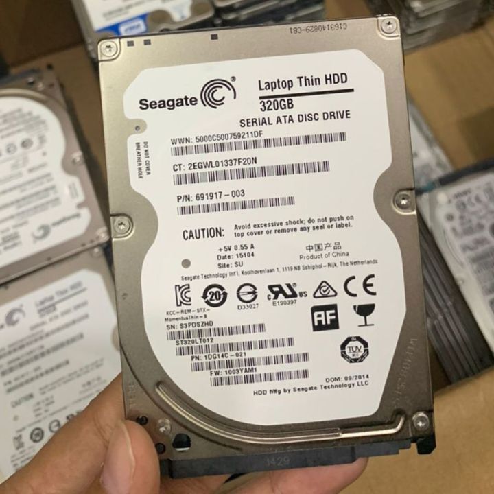 HARDDISK INTERNAL LAPTOP HDD SEAGATE 320GB SLIM GARANSI