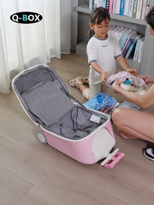 [Malay Stock] NEW Kid Foldable Trolley Kids Luggage Baby Stroller 20inch Kids Travel Luggage