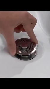 Sincecu 304 Stainless Steel Universal Bathtub Drain Filter - Anti-Odor Hair Catcher Pop-Up Bath Stopper & Sink Strainer