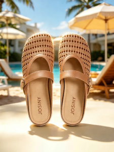 Josiny | Low Cut Breathable Comfortable Mary Jane Loafers  Slippers