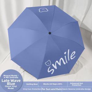 UV Protection & Rain Shield Large Folding Umbrella