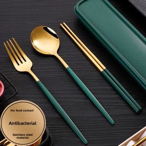 XIAOCHUSHU | Portable Individual Utensil Set Storage Box