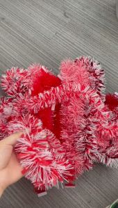 Slinger / Tinsel / Hiasan Natal / Garland Tinsel / Rumbai Standard Dua Warna Bagus untuk Dekorasi