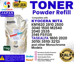 Toner Powder For Use Compatible TA1800 FS1135 TK1175 KM3040 KM2810 M2535 M2540 kyocera other models
