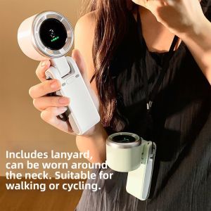 Portable Neck-hanging USB-powered Mini Fan