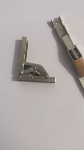 2Pcs Foldable L Bracket Folding Angle Bracket Adjustable Wall Mounted Folding Table Shelf Bracket