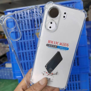 Transparent Soft Shell Case for Xiaomi Redmi 13R Note13 pro International Version Protective Cover for Xiaomi Miui 4G 5G Models