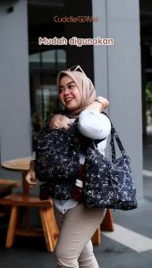 TOTE BAG TAS BAYI MULTIFUNGSI BABY DIAPERS TAS IBU BAYI CUDDLEME MOTHERS TOTE BAG
