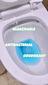 Toilet Cleaning Effervescent Tablets 2-in-1 Blue-pink Antibacterial And Descaling Toilet Decontamination Tablets PhIeo