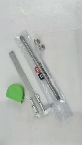 แกนล้อหน้า เลสแอร็อก/แกนล้อหน้า สแตนเลส งานสนาม รุ่น AEROX 10 มิลเบอร์ 14 แกนล้อหน้า แอร็อก เลสแท้ 100% ยาว 235 มิล