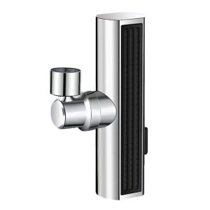 Rotation Waterfall Kitchen Faucet 3-Function Kitchen Sink Spray Nozzle High Pressure Kitchen Tap for Kitchen Sink