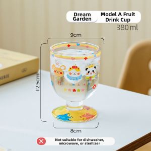 Cute Fruit Juice Drink Cup Glass