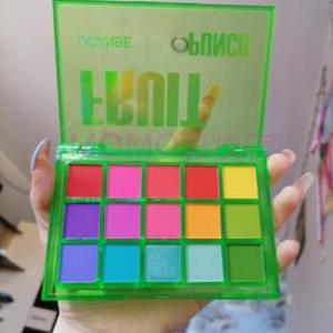 Green Living Childrens Special 15 Colors Matte Eyeshadow Palette Earth Tone Cool Macaron Multi-color Long-lasting Natural
