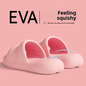 MONLEYTA | Silent Anti-Slip Bath Slippers Womens EVA Summer Home Indoor Comfortable Walking Slippers Sweet Style Flat Sandals