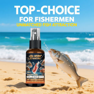 Professional fishing attractantsea worm concentrated fish bait spray - extracted from the body fluids of wild sea worms60ml