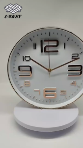 12inch 30cm wall clock for living room round clock wall decoration silent digital clock