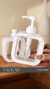 LỌ XÀ PHÒNG TACKAN - Nút nhấn size 300ml/500ml
