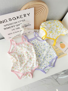 Sleeveless Cotton Baby Jumpsuit Summer