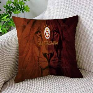 KULECHAOWAN | Football Team Galatasaray Pillow Cover Design Cushion Cover Decor Holiday Decorati