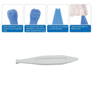 1pc Dental Teeth Fracture Detector Damage Explorer Tooth Cleft Crack Detector Plastic Blue Locating Seater Probe Dentistry Tools
