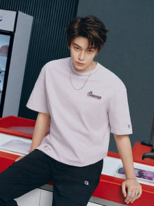 Champion | Summer New Cotton Tshirt Purple
