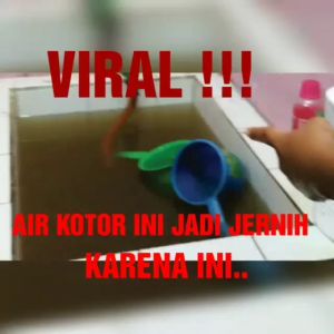 Zernii Pembersih Air Keruh / Saringan Penghilang Air Kotor / Penjernih Air