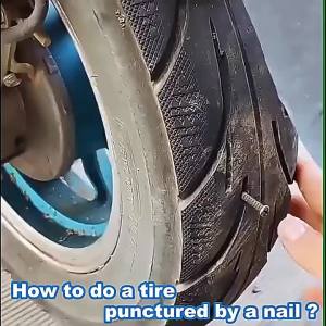 Klimo Tyre Repair Rubber Nail Fast Tool Self-Service Tire Repair Nail for Motorcycle Car Bike