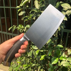 Dao chặt xương gà vịt chính hãng Đức nặng 450g dài 30cm dày 3mm không rỉ và rất sắc bén