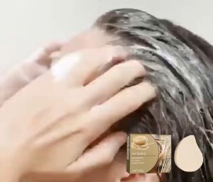 Eelhoe Oatmeal Rice Shampoo Soap Removes Dandruff And Scalp Nourishes Hair Roots And Makes Hair Smooth And Care Shampoo Soap 60g