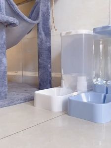 Pet Automatic Water Feeder 3.8L Dispenser Cat Water Fountain Dog Cat Food Feeder Water Fountain Large Capacity Eating Drinking Bowl Dog Cat Water Bottle