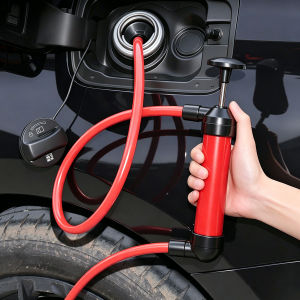 Portable Manual Oil Pump Hand Siphon Tube Liquid Gas Transfer Tool for Car Motorcycle Truck Petrol Diesel Water Extraction