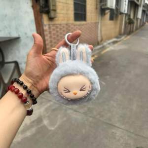 BABA Head LABUBU Keychain Gantungan Tas Gantungan Kunci Premium Model Import