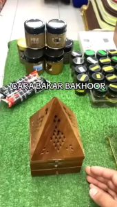 Bakhoor Kasturi putih  Bukhoor Wangian Sunnah  Bukhoor Heaven Perfumes 50 grams ( Free Gift Arang 1 pack )