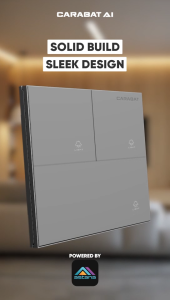 Carabat Smart Switches (SH-SSW02) l Smart Switch l Smart Home l App Control Home Switch l Home Switch l Tuya Home Switch l Home Switch l Smart Living l App Switch l Phone Control Switch