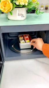 SÉT 5 HỘP INOX ĐỰNG THỰC PHẨM KÈM NẮP