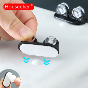 Houseeker 4pcs Self-Adhesive Caster Wheels For Storage Box Furniture Trash Can Universal Rotatable Roller Home Silent Mini Caster Wheels