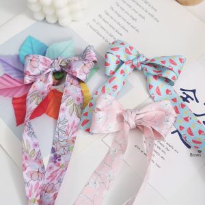 NingChu Ribbon | Double Sided Printed Peony White Tea Flowers Ribbon