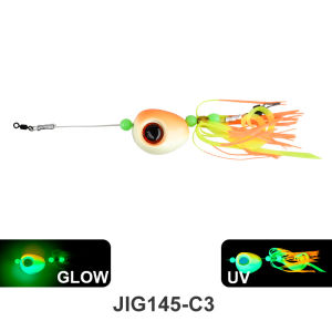 TEASER J145 150g 200g 250g 300g Metal Jig Head Boat Sea Fishing Baits Glow Kabura Pesca Metal Jigs Lure Inchiku Jigging Lures