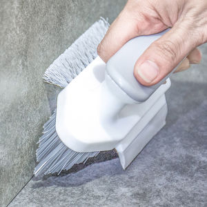 4 In1 Multipurpose Bathroom Tile Floor Gap Cleaning Brush Window Groove Cleaning Brush Convenient Household Corner Cleaning Tool
