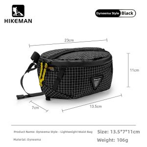 HIKEMAN | Lightweight Expanding Waist Pack Chest Bag