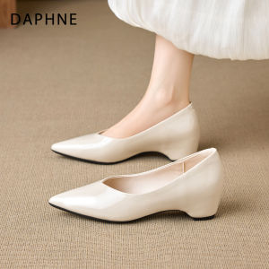 Daphne | Giày Gót Nhọn Kiểu Pháp Nâng Đế Trong