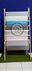 Rak Kertas Wrapping Cellopene Buket 14 slot tipe lipat