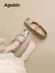 Agsdon | New Summer Style Chinese Mary Jane Shoes Coarse Heel