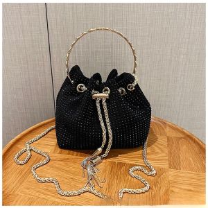 Ielgy kết cấu thời trang túi lớn dây xích túi đựng tài liệu một Di động đeo vai đính kim cương thời trang hợp thời trang