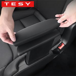 Second Row Armrest Cover For Tesla Model Y L 2026 LWB Rear Passenger Seat Arm Rest Silicone Cap Refurbish Protector 1 Pair