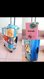 Vỏ bọc bảo vệ vali - Túi Trùm Vải Thun 3D Co Giãn 4 Chiều -Chống xước chống bụi-