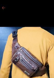 Tas selempang bahu pria