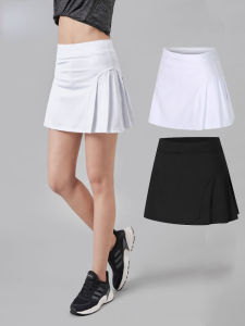 Pleated Tennis Skirt Womens Mini Athletic Skort Workout Marathon Running Skirt Golf Skirts for Women with Pocket
